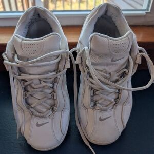 White Nike Sneakers - Used - Men's Size 8